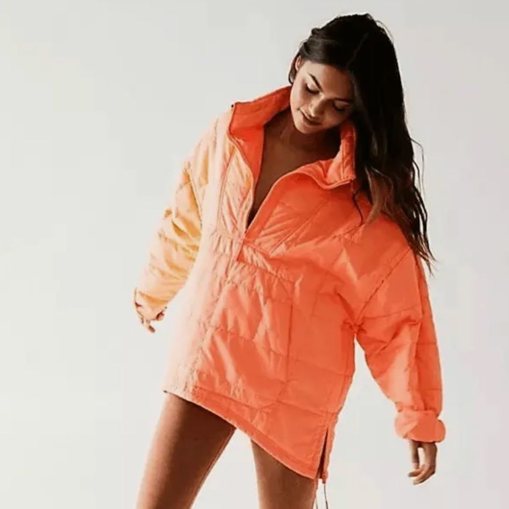 Free People Riley Recycled Popover Packable Puffer Size M